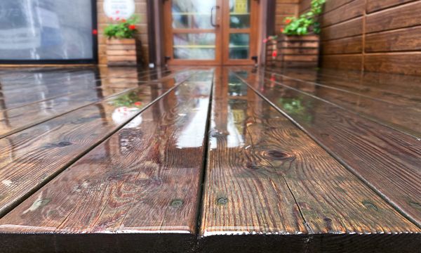 Balcony Gutter Installation