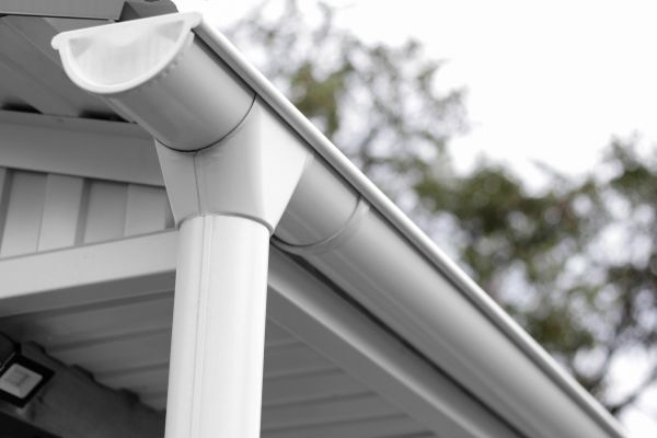 Covered Gutter Installation