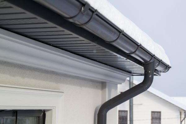 Aluminum Downspout Replacement