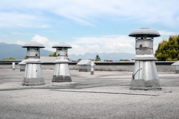 Flat Roof Drainage Install
