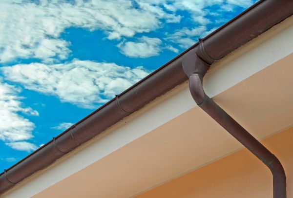 Copper Downpipe Installation