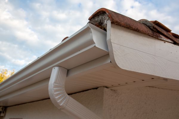 Aluminum Downspout Replacement
