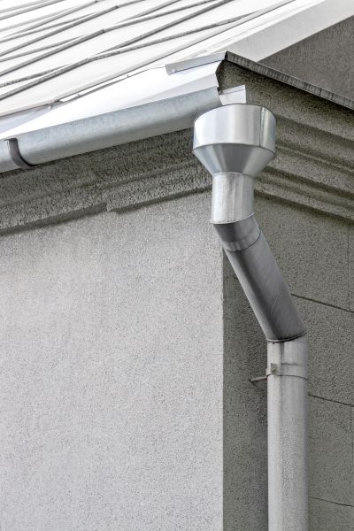 Galvanized Gutter Assembly