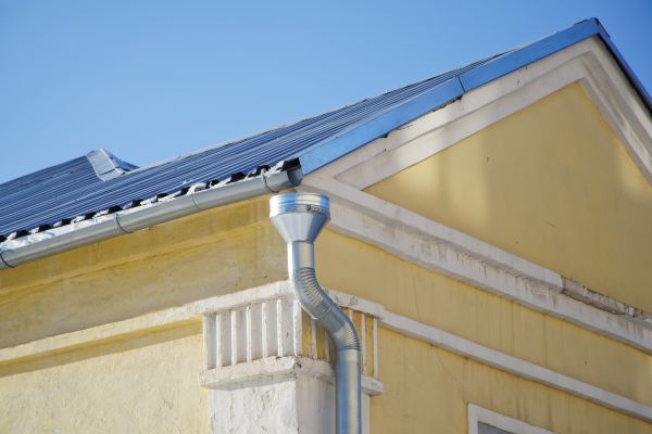 Aluminum Downspout Replacement
