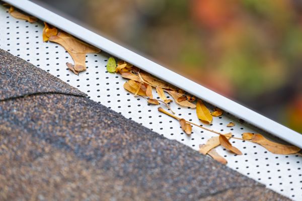 Metal Gutter Screen Install