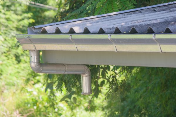 Aluminum Downspout Replacement